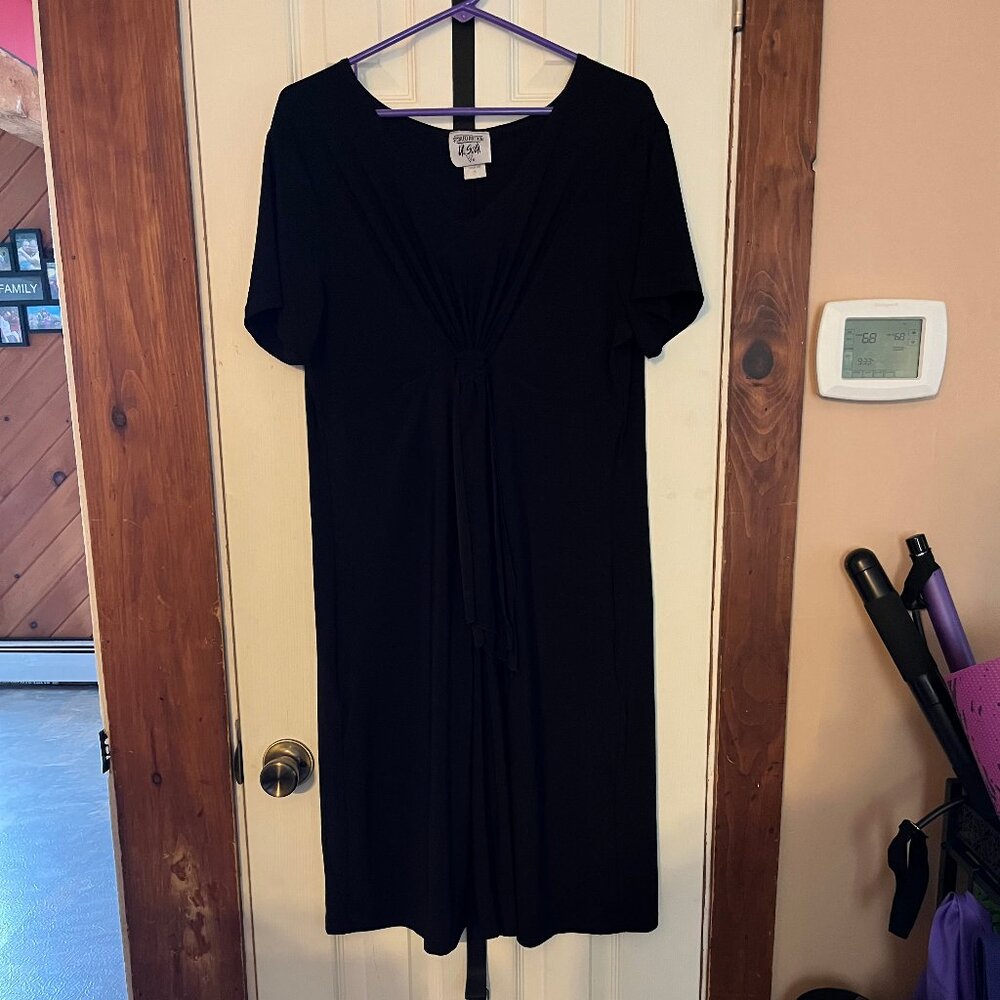 Spoiled Rotten Size 1X Formal Black Dress